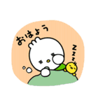 東洋羽毛キャラクター"ピヨ丸"のスタンプ（個別スタンプ：1）