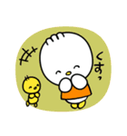 東洋羽毛キャラクター"ピヨ丸"のスタンプ（個別スタンプ：10）