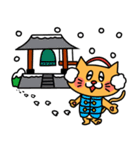 ねっこねこのクリスマスとお正月（個別スタンプ：24）