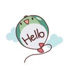 Dotji Balloon Question（個別スタンプ：1）