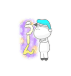おはよううしとおやすみうし（個別スタンプ：22）