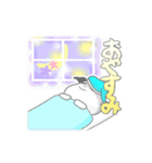 おはよううしとおやすみうし（個別スタンプ：39）