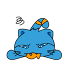Bluecat the first words（個別スタンプ：2）