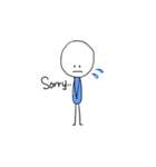 The boy comes from doodle world.（個別スタンプ：15）