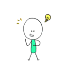 The boy comes from doodle world.（個別スタンプ：17）