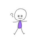 The boy comes from doodle world.（個別スタンプ：21）