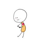 The boy comes from doodle world.（個別スタンプ：24）