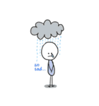 The boy comes from doodle world.（個別スタンプ：25）