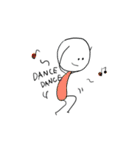 The boy comes from doodle world.（個別スタンプ：27）
