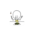 The boy comes from doodle world.（個別スタンプ：39）