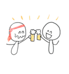 The boy comes from doodle world.（個別スタンプ：40）