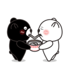 black or white 2（個別スタンプ：14）