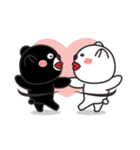 black or white 2（個別スタンプ：18）