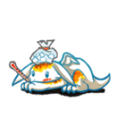 Marshy the Marshmallow Dragon (English)（個別スタンプ：19）