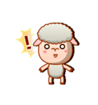 幸せの羊と鹿（Japan）（個別スタンプ：30）
