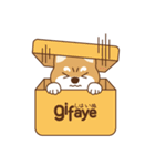 Shiba Inu - Gifaye's life（個別スタンプ：22）