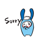 Spray rabbit I（個別スタンプ：8）