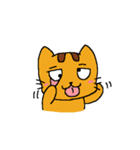 Orange kitty - Buru 3（個別スタンプ：9）
