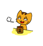 Orange kitty - Buru 3（個別スタンプ：17）