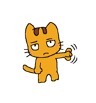 Orange kitty - Buru 3（個別スタンプ：28）