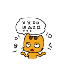 Orange kitty - Buru 3（個別スタンプ：38）