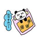 吹き出しパンダ（個別スタンプ：5）
