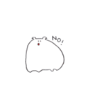 しろいの。（個別スタンプ：5）