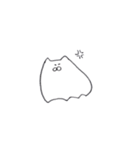 しろいの。（個別スタンプ：15）