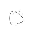 しろいの。（個別スタンプ：16）