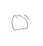 しろいの。（個別スタンプ：35）