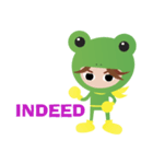 NinjaFrog_English_Ver（個別スタンプ：3）