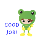 NinjaFrog_English_Ver（個別スタンプ：8）