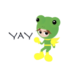 NinjaFrog_English_Ver（個別スタンプ：22）