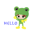 NinjaFrog_English_Ver（個別スタンプ：30）