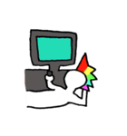 虹色ボーイ（個別スタンプ：28）