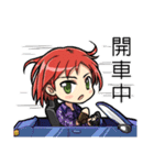 愉快な彼女たち（個別スタンプ：5）