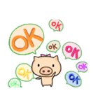 Pig-Couple With Happiness 2（個別スタンプ：37）