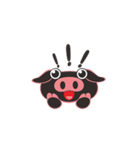 Little Black Pig（個別スタンプ：12）