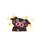 Little Black Pig（個別スタンプ：22）