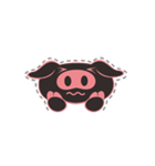 Little Black Pig（個別スタンプ：24）