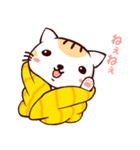 たおるねこ（個別スタンプ：8）