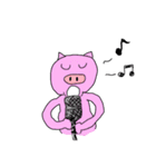 豚の行動（個別スタンプ：9）