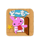 フェルト＆デニム（個別スタンプ：15）