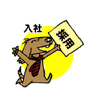サラリーマン犬太郎（個別スタンプ：5）