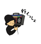 HipHopなブレイクダンスのスタンプ（個別スタンプ：4）