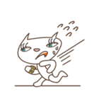 ☆アイドル好き白ネコ きらきらnekoたん☆（個別スタンプ：24）