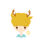 Deer Boy ＆ friends (Japanese Ver.)（個別スタンプ：6）