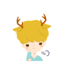 Deer Boy ＆ friends (Japanese Ver.)（個別スタンプ：7）
