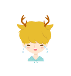 Deer Boy ＆ friends (Japanese Ver.)（個別スタンプ：8）
