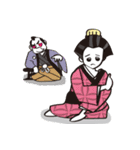 越後屋＆くのいち（個別スタンプ：7）